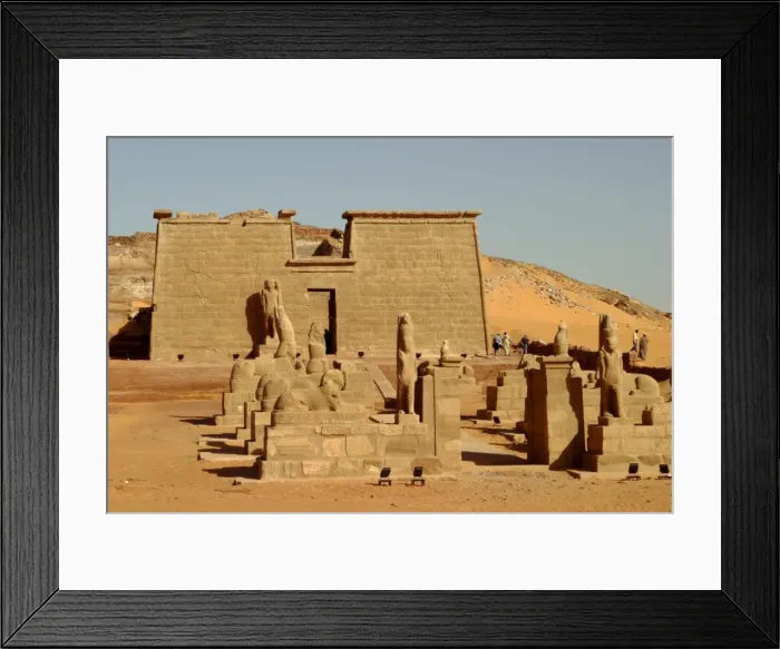 Framed Print : Seboua temple, Lake Nasser, Nubia, Egypt, North Africa, Africa Framed Print : Seboua temple, Lake Nasser, Nubia, Egypt, North Africa, Africa
