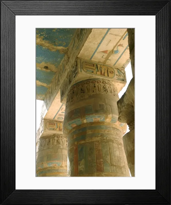 Framed Print : Medinet Habu Temple, Thebes, UNESCO World Heritage Site, Egypt, North Africa, Africa Framed Print : Medinet Habu Temple, Thebes, UNESCO World Heritage Site, Egypt, North Africa, Africa