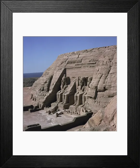 Framed Print : Temple of Re-Herakte built for Ramses II, Abu Simbel, UNESCO World Heritage Site Framed Print : Temple of Re-Herakte built for Ramses II, Abu Simbel, UNESCO World Heritage Site