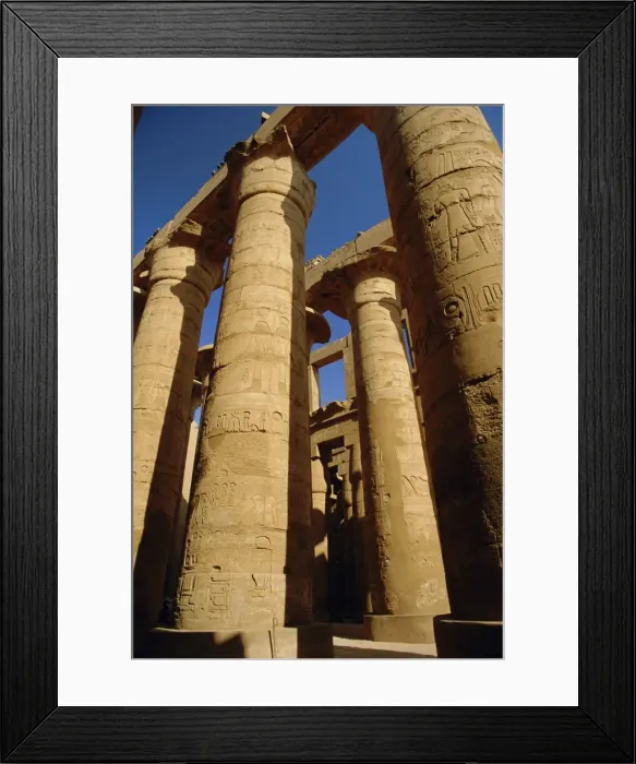 Framed Print : Great Hypostyle Hall, Temple of Karnac, Karnac, Egypt, North Africa Framed Print : Great Hypostyle Hall, Temple of Karnac, Karnac, Egypt, North Africa