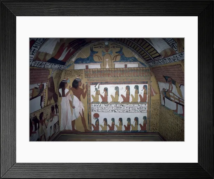 Framed Print : Tomb of Sinjin, chief artist to Rameses II, Deir el Medina, Thebes, UNESCO World Heritage Site Framed Print : Tomb of Sinjin, chief artist to Rameses II, Deir el Medina, Thebes, UNESCO World Heritage Site