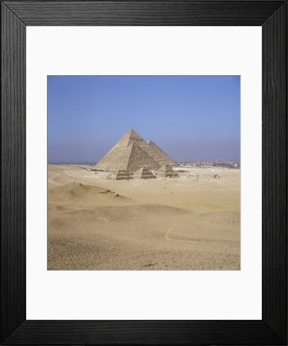 Framed Print : Pyramids at Giza, UNESCO World Heritage Site, near Cairo, Egypt, North Africa, Africa Framed Print : Pyramids at Giza, UNESCO World Heritage Site, near Cairo, Egypt, North Africa, Africa