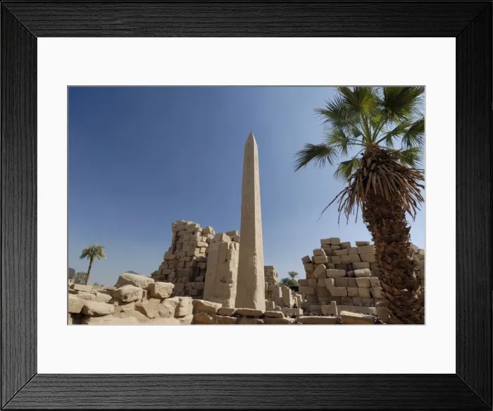 Framed Print : Obelisk, Temple of Karnak, near Luxor, Thebes, UNESCO World Heritage Site Framed Print : Obelisk, Temple of Karnak, near Luxor, Thebes, UNESCO World Heritage Site