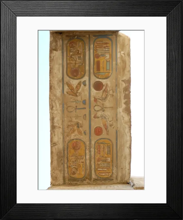 Framed Print : Ceiling of the hypostyle hall, Temple of Karnak, near Luxor, Thebes, UNESCO World Heritage Site Framed Print : Ceiling of the hypostyle hall, Temple of Karnak, near Luxor, Thebes, UNESCO World Heritage Site