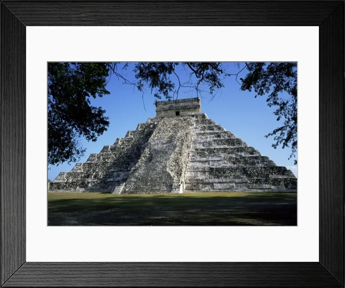 Framed Print : Great Pyramid (El Castillo), Chichen Itza, UNESCO World Heritage Site, Yucatan Framed Print : Great Pyramid (El Castillo), Chichen Itza, UNESCO World Heritage Site, Yucatan