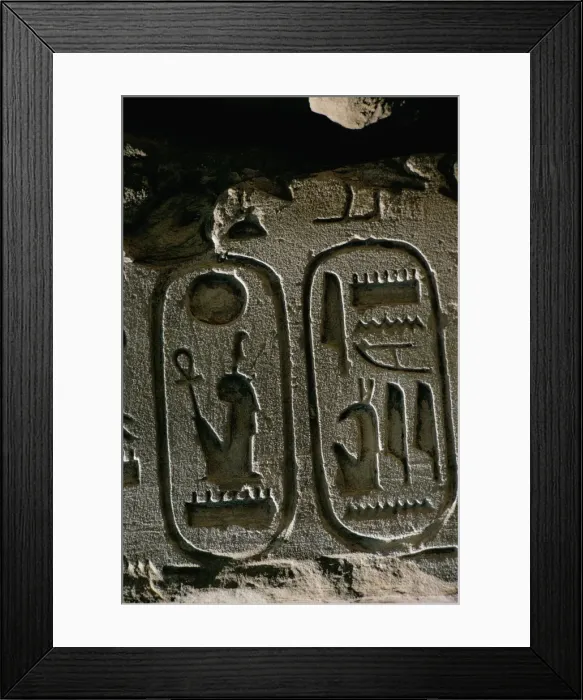 Framed Print : Cartouche of the pharaoh Seti I, Egypt, North Africa, Africa Framed Print : Cartouche of the pharaoh Seti I, Egypt, North Africa, Africa