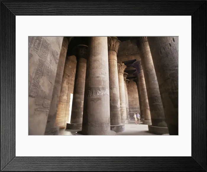 Framed Print : Interior, Temple of Esna, Egypt, North African, Africa Framed Print : Interior, Temple of Esna, Egypt, North African, Africa