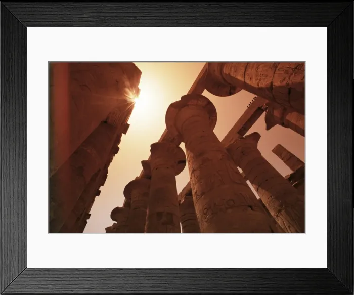 Framed Print : Hypostyle hall, Temple of Karnak, Thebes, UNESCO World Heritage Site, Egypt Framed Print : Hypostyle hall, Temple of Karnak, Thebes, UNESCO World Heritage Site, Egypt