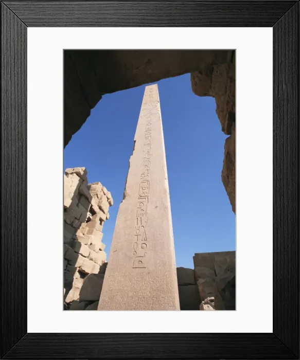 Framed Print : The obelisk of Queen Hatshepsut, Temple of Karnak, Thebes, UNESCO World Heritage Site Framed Print : The obelisk of Queen Hatshepsut, Temple of Karnak, Thebes, UNESCO World Heritage Site