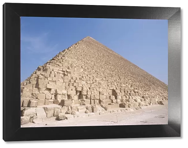 Pyramid of Cheops, Giza, UNESCO World Heritage Site, near Cairo, Egypt