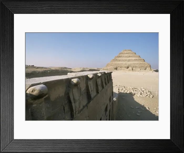 Framed Print : The Step Pyramid of Zoser, Saqqara (Sakkara), UNESCO World Heritage Site Framed Print : The Step Pyramid of Zoser, Saqqara (Sakkara), UNESCO World Heritage Site