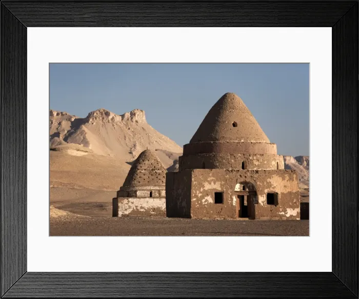 Framed Print : Beehive graves, also known as Tholos tombs, Al-Qasr, Dakhla Oasis, Egypt Framed Print : Beehive graves, also known as Tholos tombs, Al-Qasr, Dakhla Oasis, Egypt