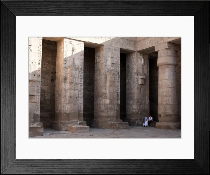 Framed Print : The temple complex of Medinet Habu, Thebes, UNESCO World Heritage Site Framed Print : The temple complex of Medinet Habu, Thebes, UNESCO World Heritage Site