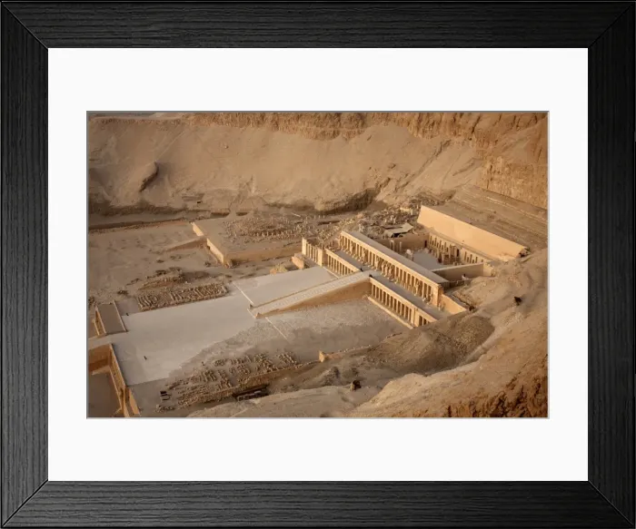 Framed Print : Deir al Bahri, Funerary Temple of Hatshepsut, Thebes, UNESCO World Heritage Site Framed Print : Deir al Bahri, Funerary Temple of Hatshepsut, Thebes, UNESCO World Heritage Site