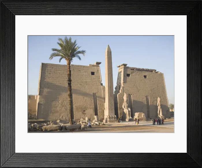 Framed Print : Obelisk and Pylon of Ramesses II, Luxor Temple, Luxor, Thebes, UNESCO World Heritage Site Framed Print : Obelisk and Pylon of Ramesses II, Luxor Temple, Luxor, Thebes, UNESCO World Heritage Site
