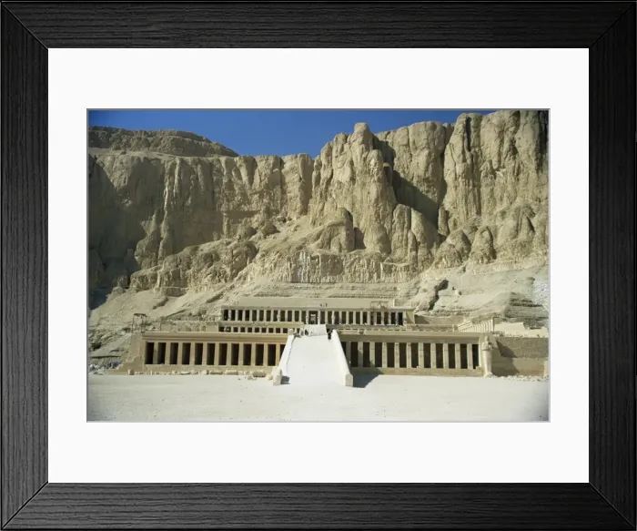 Framed Print : Temple of Hatshepsut, Deir el Bahri, UNESCO World Heritage Site, Thebes Framed Print : Temple of Hatshepsut, Deir el Bahri, UNESCO World Heritage Site, Thebes