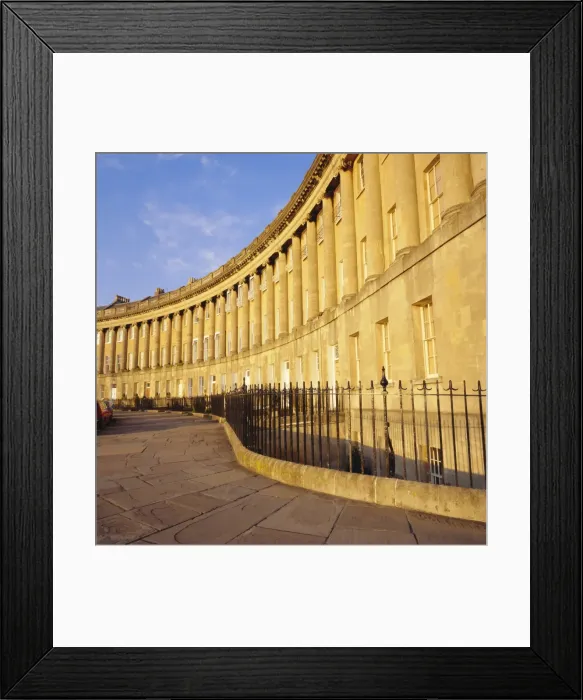 Framed Print : The Royal Crescent, Bath, Avon & Somerset, England Framed Print : The Royal Crescent, Bath, Avon & Somerset, England