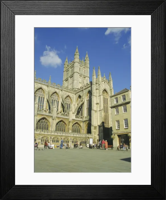 Framed Print : Bath Abbey, Bath, Avon, England, UK Framed Print : Bath Abbey, Bath, Avon, England, UK