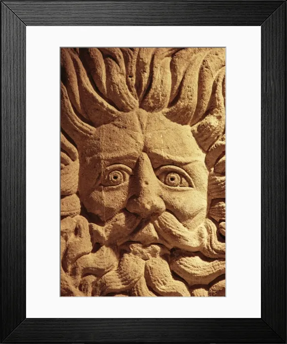 Framed Print : Stone carving, below Pump Room, Bath, Avon (Somerset), England, United Kingdom, Europe Framed Print : Stone carving, below Pump Room, Bath, Avon (Somerset), England, United Kingdom, Europe