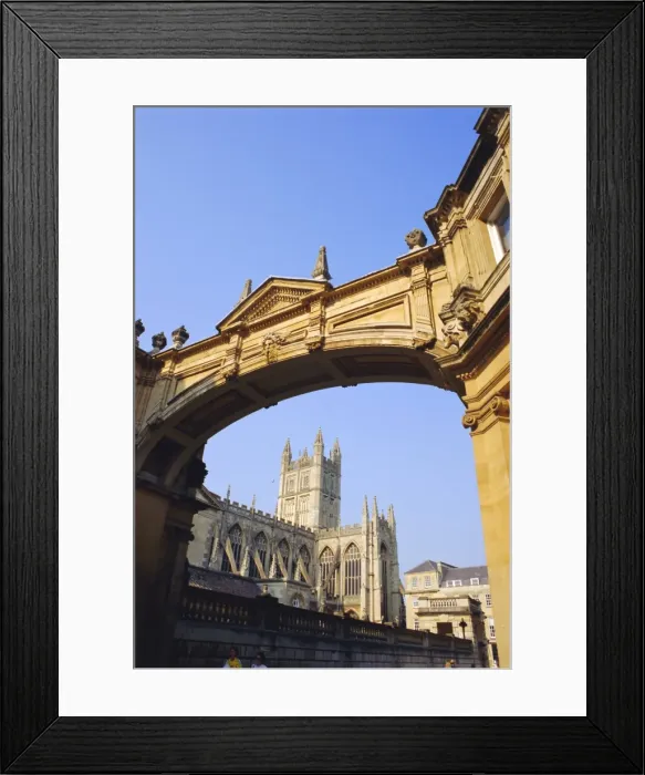 Framed Print : Bath Abbey, Bath, Avon & Somerset, England, UK Framed Print : Bath Abbey, Bath, Avon & Somerset, England, UK