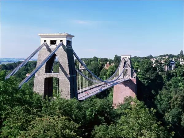 Clifton Suspension Bridge, Bristol, Avon, England, United Kingdom, Europe
