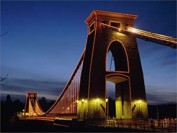 Clifton Suspension Bridge, Bristol, Avon, England, UK, Europe