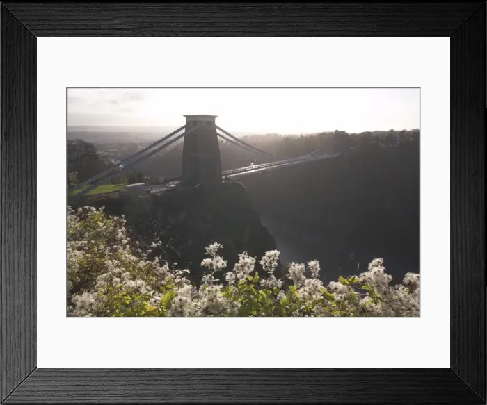 Framed Print : Clifton suspension bridge, Bristol, England, United Kingdom, Europe Framed Print : Clifton suspension bridge, Bristol, England, United Kingdom, Europe