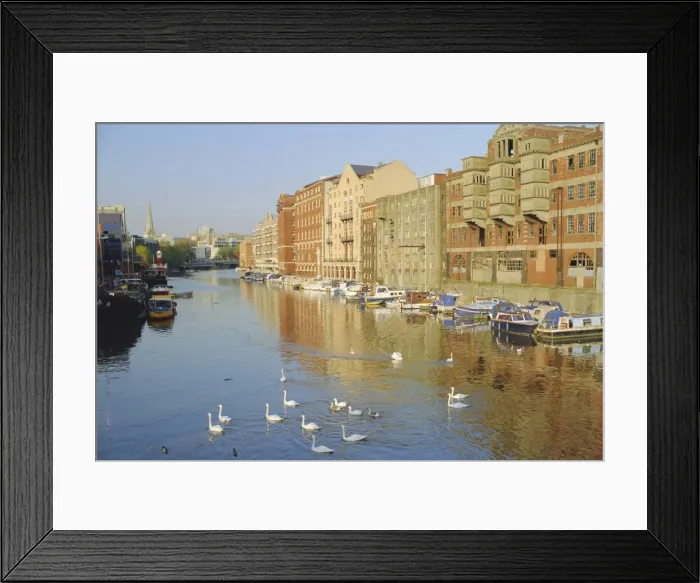 Framed Print : Redcliffe Wharf, Bristol Harbour, Bristol, England, UK Framed Print : Redcliffe Wharf, Bristol Harbour, Bristol, England, UK