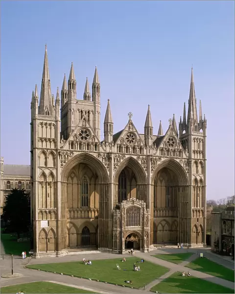 Peterborough Cathedral, Peterborough, Cambridgeshire, England, United Kingdom, Europe