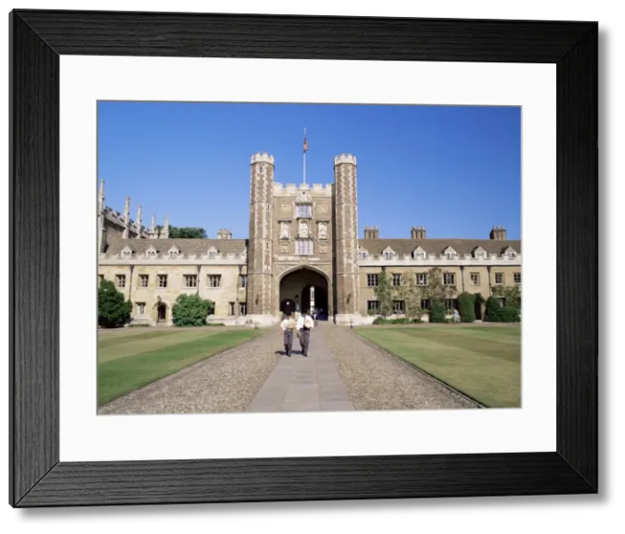 Framed Print : Trinity College, Cambridge, Cambridgeshire, England, United Kingdom, Europe Framed Print : Trinity College, Cambridge, Cambridgeshire, England, United Kingdom, Europe