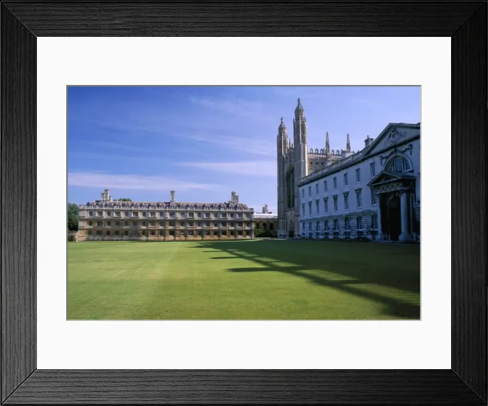 Framed Print : Lawn and chapel, Kings College, Cambridge, Cambridgeshire, England Framed Print : Lawn and chapel, Kings College, Cambridge, Cambridgeshire, England