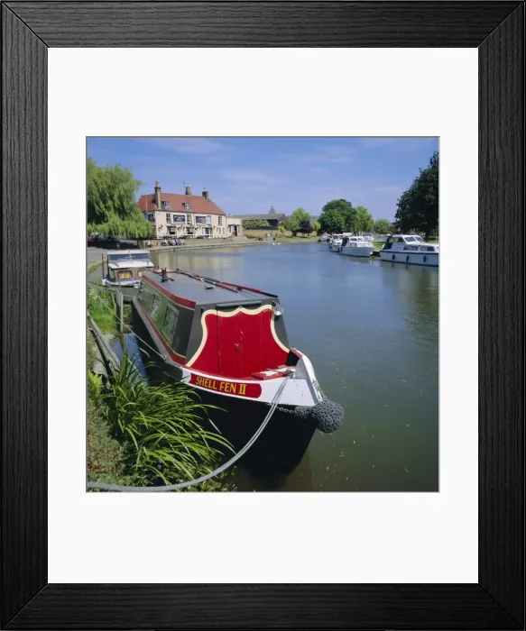 Framed Print : River Ouse Boating, Ely, Cambridgeshire, England Framed Print : River Ouse Boating, Ely, Cambridgeshire, England