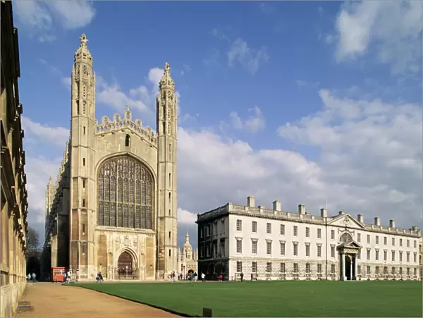 Kings College, Cambridge, Cambridgeshire, England, United Kingdom, Europe