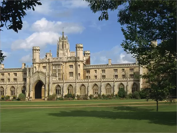 New Court, St. Johns College, Cambridge, England, United Kingdom, Europe