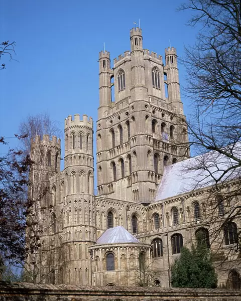 Southwest transept, Ely Cathedral, Ely, Cambridgeshire, England, United Kingdom, Europe