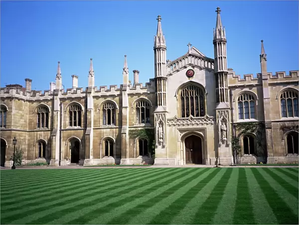 Corpus Christi College, Cambridge, Cambridgeshire, England, United Kingdom, Europe