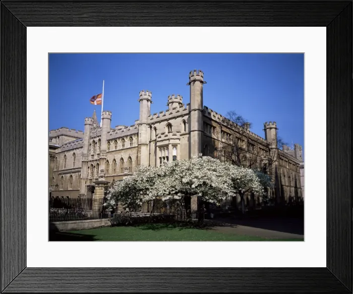 Framed Print : Old School buildings from Kings College, Cambridge, Cambridgeshire, England Framed Print : Old School buildings from Kings College, Cambridge, Cambridgeshire, England