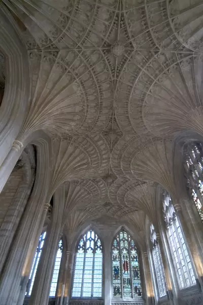 Ceiling detail, Peterborough Cathedral, Peterborough, Cambridgeshire, England
