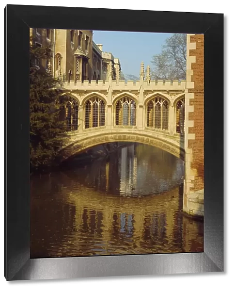 The Bridge of Sighs, St Johns College, Cambridge, Cambridgeshire, England, UK
