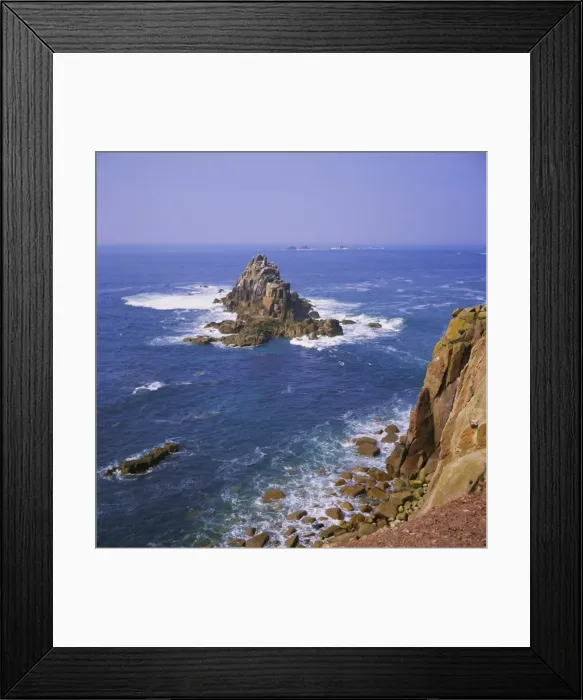 Framed Print : Lands End, Cornwall, England, UK Framed Print : Lands End, Cornwall, England, UK