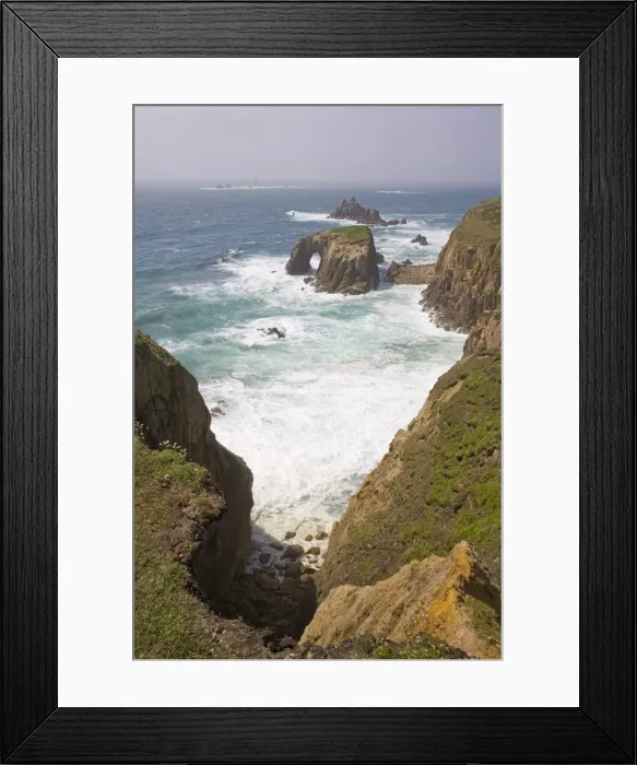 Framed Print : Lands End, Cornwall, England, United Kingdom, Europe Framed Print : Lands End, Cornwall, England, United Kingdom, Europe