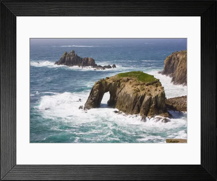 Framed Print : Lands End, Cornwall, England, United Kingdom, Europe Framed Print : Lands End, Cornwall, England, United Kingdom, Europe