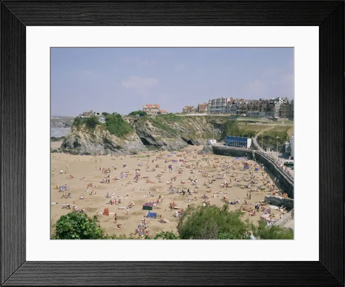 Framed Print : Beach, Newquay, Cornwall, England, United Kingdom, Europe Framed Print : Beach, Newquay, Cornwall, England, United Kingdom, Europe