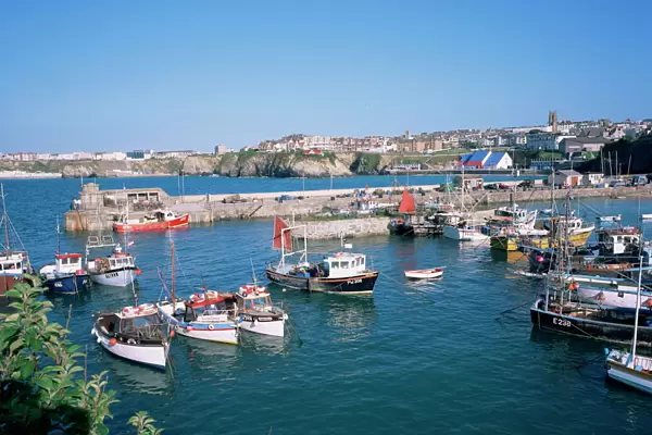 Harbour, Newquay, Cornwall, England, United Kingdom, Europe