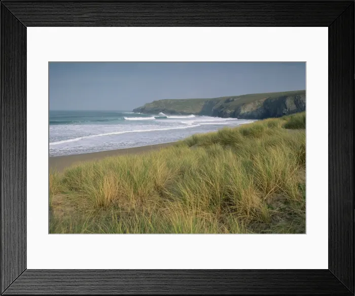 Framed Print : Holywell Bay, near Newquay, Cornwall, England, United Kingdom, Europe Framed Print : Holywell Bay, near Newquay, Cornwall, England, United Kingdom, Europe
