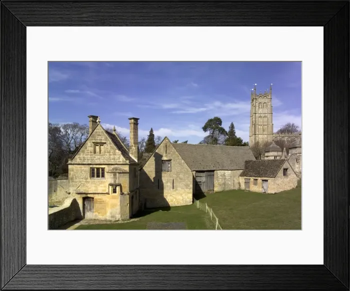 Framed Print : Honey coloured stone buildings, Chipping Campden, The Cotswolds, Gloucestershire Framed Print : Honey coloured stone buildings, Chipping Campden, The Cotswolds, Gloucestershire