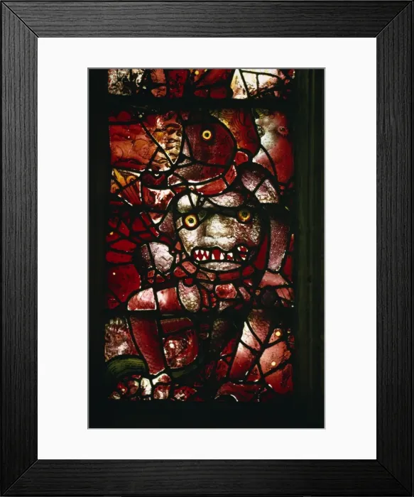 Framed Print : Stained glass, St. Marys church, Fairford, Cotswolds, Gloucestershire Framed Print : Stained glass, St. Marys church, Fairford, Cotswolds, Gloucestershire