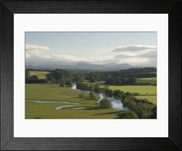 Framed Print : River Eamont to Lakeland Fells, Eden Valley, Cumbria, England, United Kingdom, Europe Framed Print : River Eamont to Lakeland Fells, Eden Valley, Cumbria, England, United Kingdom, Europe