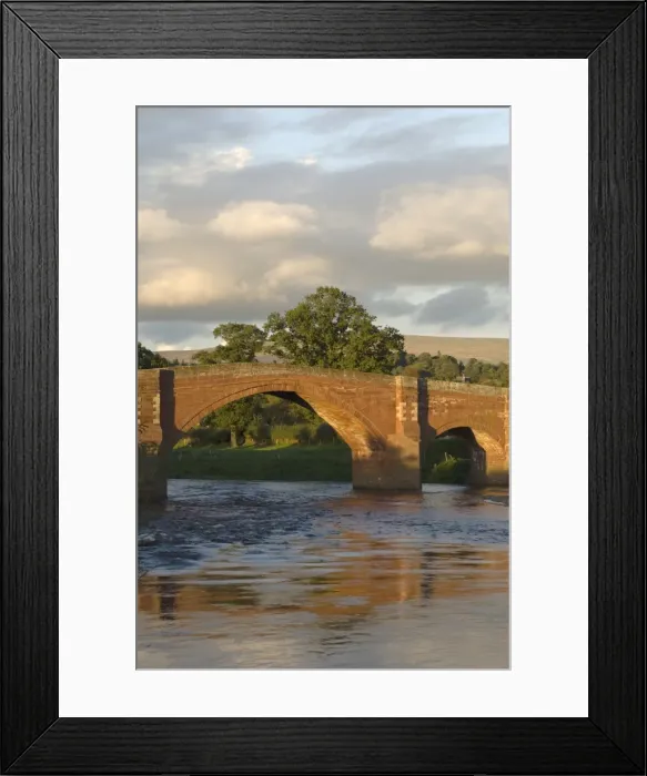 Framed Print : Eden Bridge, River Eden, Lazonby, Eden Valley, Cumbria, England, United Kingdom, Europe Framed Print : Eden Bridge, River Eden, Lazonby, Eden Valley, Cumbria, England, United Kingdom, Europe