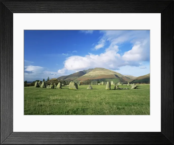 Framed Print : Castelrigg Stone Circle, near Keswick, Lake District National Park, Cumbria Framed Print : Castelrigg Stone Circle, near Keswick, Lake District National Park, Cumbria